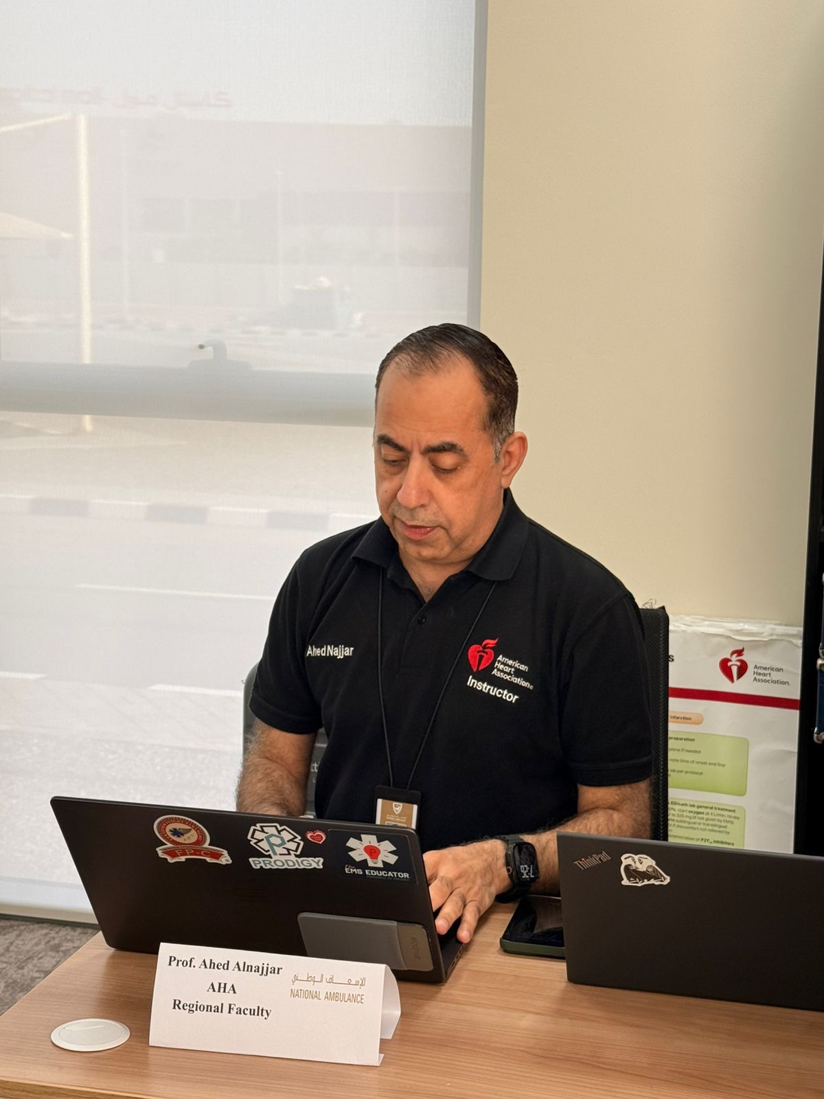 Congratulations to Prof Ahed Al Najjar on being elected a Fellow of the AHA
